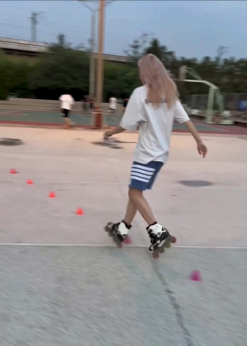 Roller skating